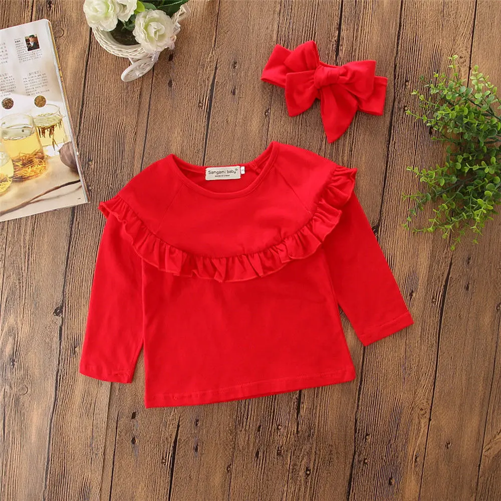 3 шт. блузка и джинсовые брюки для девочек|outfit set|kids baby girlkids |