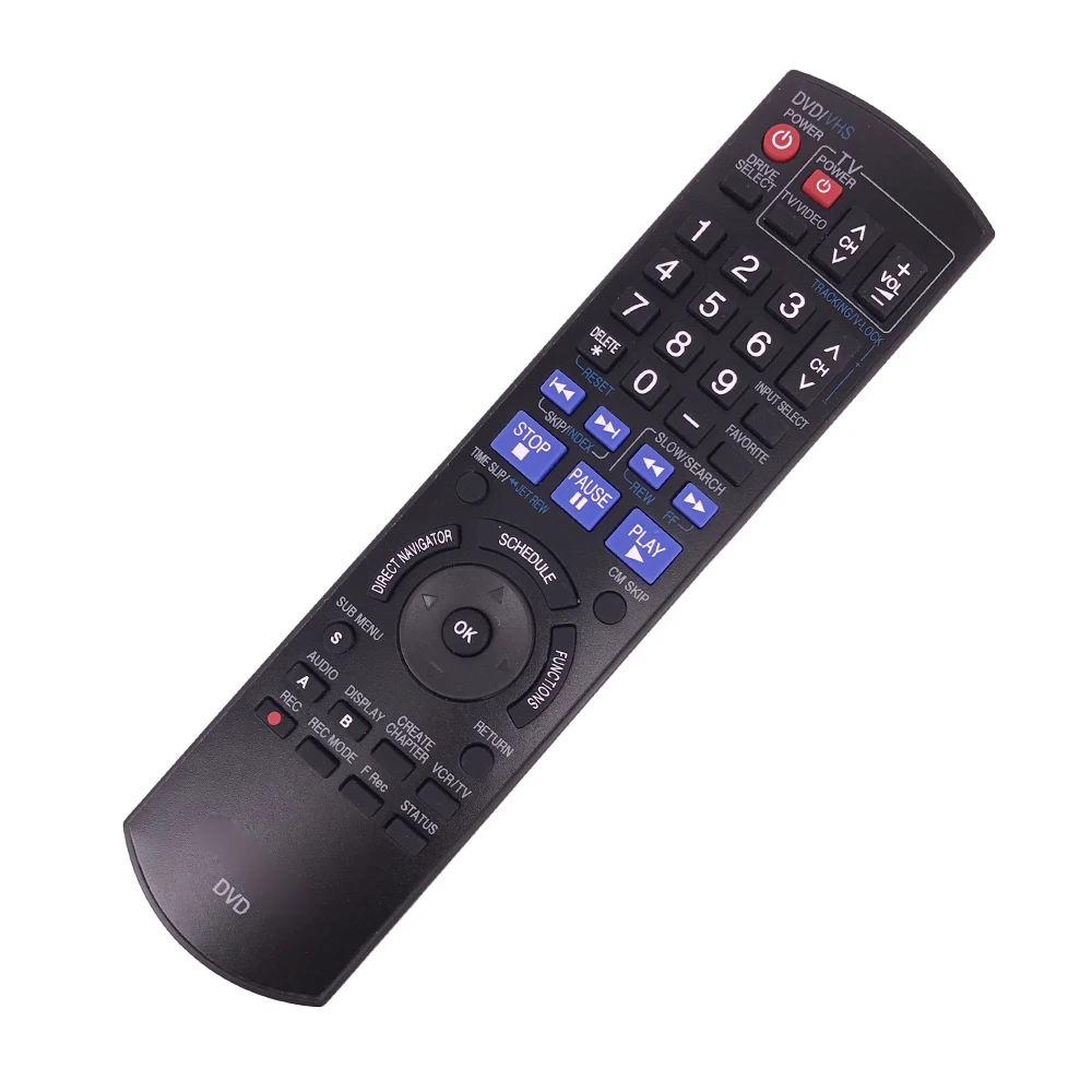 Новый пульт дистанционного управления N2QAYB000197 для PANASONIC DVD VCR Combos DMR-EZ48V EUR7659T50 EUR7659T60
