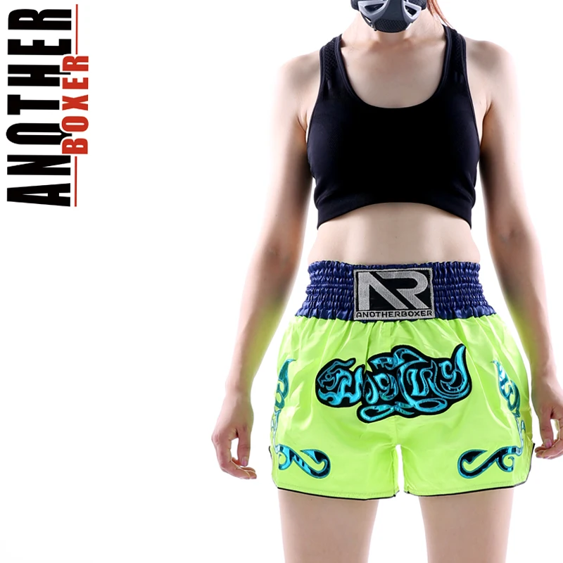 Фото MMA Шорты боксерские трусы с изображением Муай Тай Тигр Муай Тай шорты для кикбоксинга Шорты Санда yokkao boxeo fight бокс короткие сандалии №1