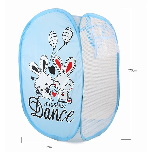 Мультфильм Корзина для белья мешок прачечного складывающиеся корзины