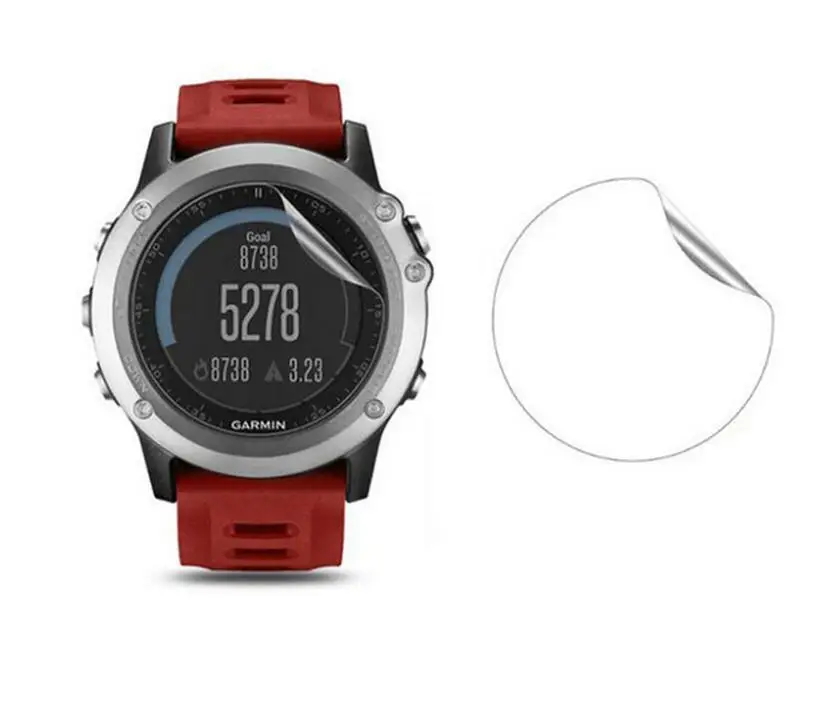 Шт. 600 шт. Мягкий ТПУ прозрачный защитный плёнки гвардии для Garmin Fenix 5 5S 5X chronos Forerunner 225/235 Полный Экран Защитная крышка