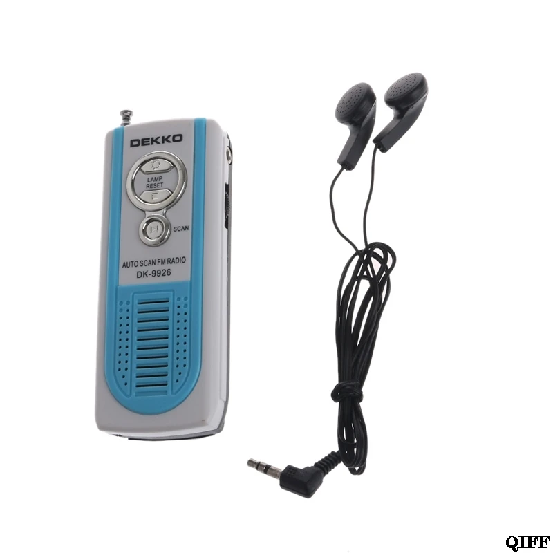 Прямая поставка и оптовая продажа мини портативный приемник FM радио с