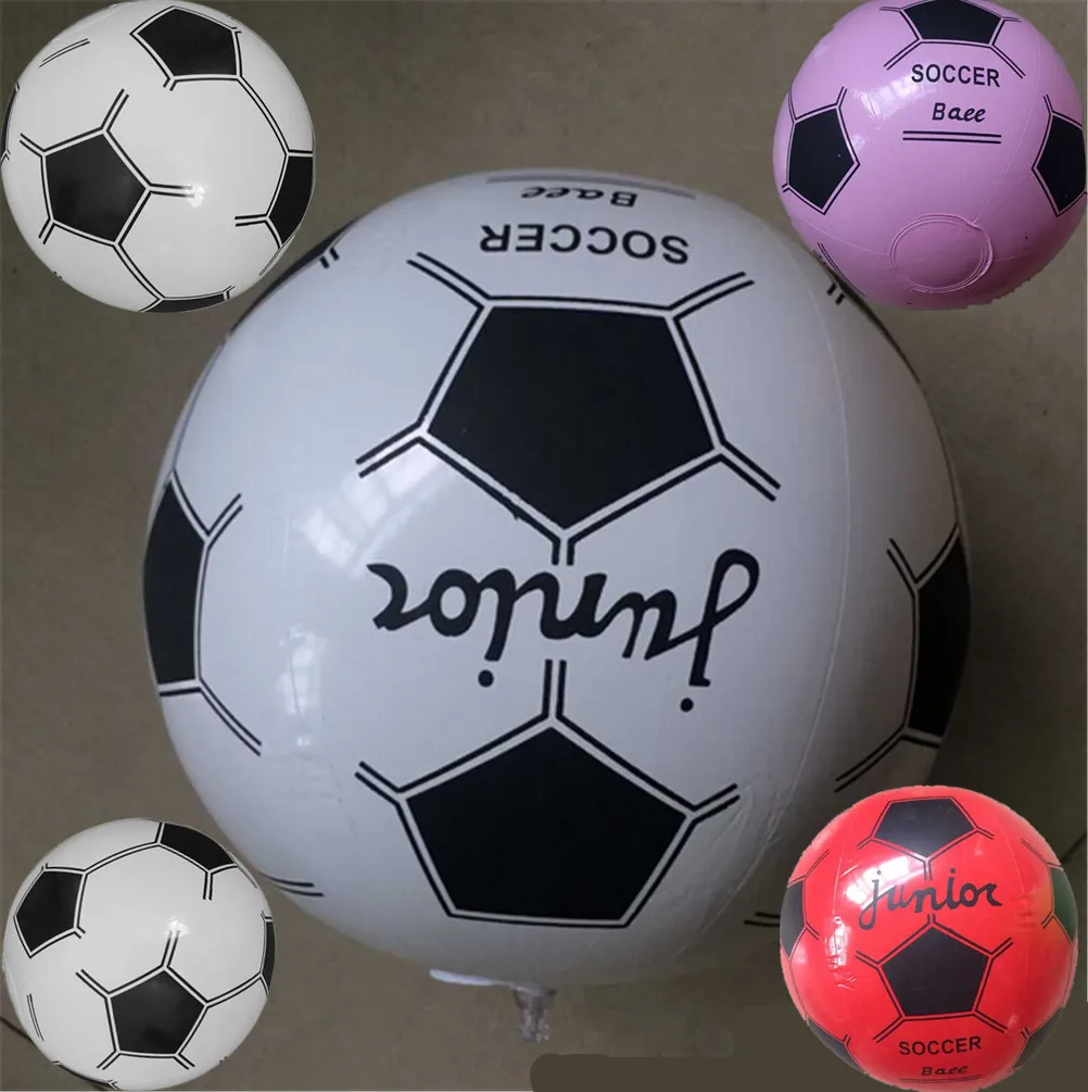 football random 38mm 1 шт. для малышей и детей постарше, надувная Радужная настольный футбол футбольный мяч арбуз игра на пляже, в бассейне с мячом Детские Развивающие мягкие Обучающие игрушки в случайном порядке - Цвет: football random 38mm