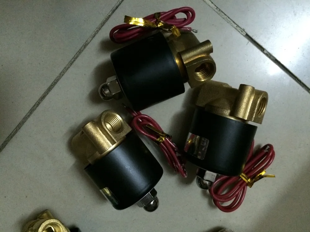 Электромагнитный клапан сжиженного СПГ 110 В 1/4 дюйма нормально закрытый и
