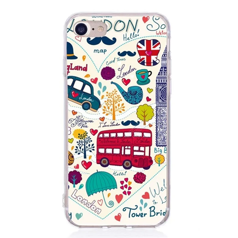 Хаки Мягкий силиконовый чехол для iPhone 6 6s, чехол с милым рисунком, Модный чехол для телефона, задняя крышка для Apple iPhone 7 Plus 8 Plus SE 5 5S X 10 - Цвет: Хаки
