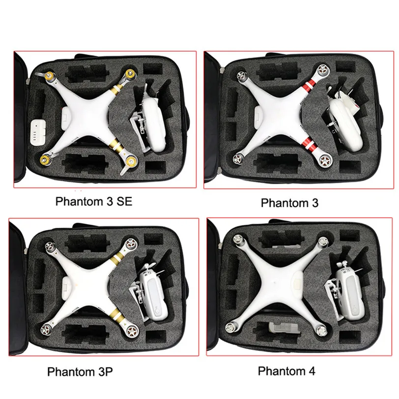 Сумка для переноски для DJI Phantom 3 S 3A 3SE 4A 4 4Pro нейлоновый рюкзак для Аксессуары для самоделок Дрон сумка 15J Прямая