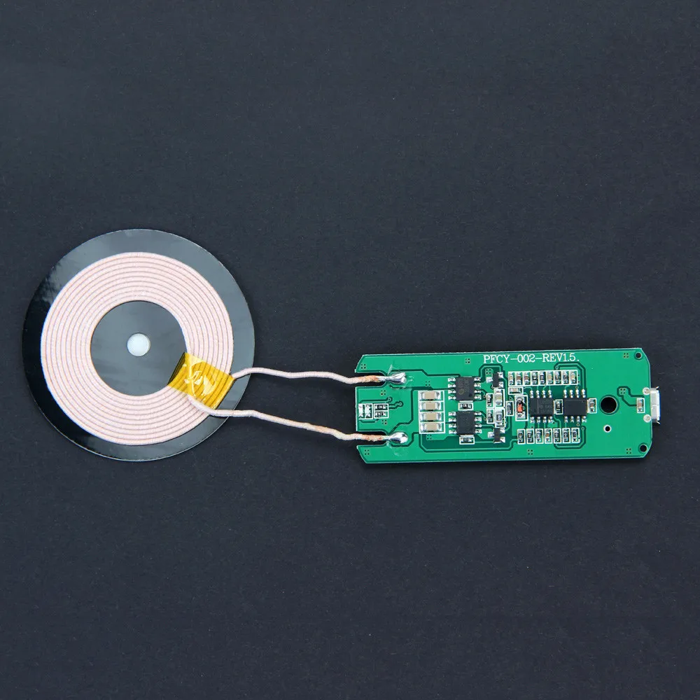 Универсальный QI беспроводной зарядный приемник модуль зарядного устройства для