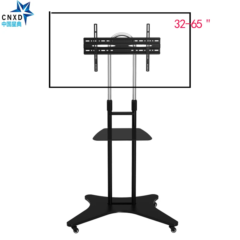 Mount With Wheels And Shelf  For Tv 32