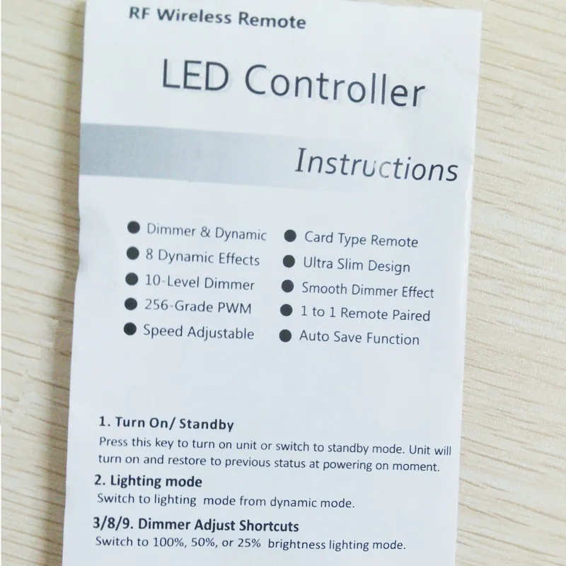 12A 5 V-24 V светодиодный RF Беспроводной мини затемнитель с дистанционным управлением пульт дистанционного управления RF Беспроводной пульт дистанционного управления светодиодный контроллер
