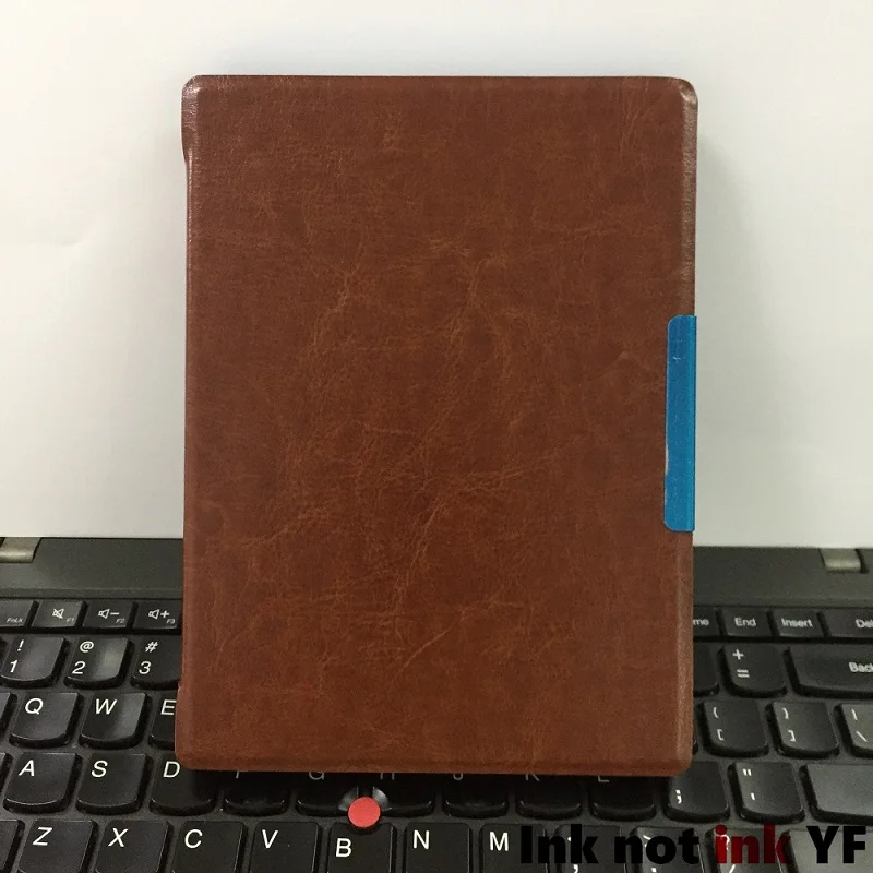 Brown Кожаный чехол для Kobo Aura HD 6,8 дюймов кожаный защитный чехол-книжка из искусственной кожи - Цвет: Brown