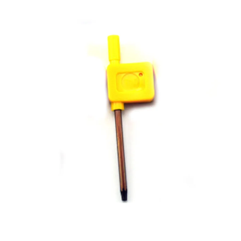 T8 Screwdriver 4 шт. T8 Сливовая головка DIY Инструменты Материал Ручка ножа пластина крепления сливовый стиль M3.5 винт заклепки мебельная обработка винт - Цвет: T8 Screwdriver