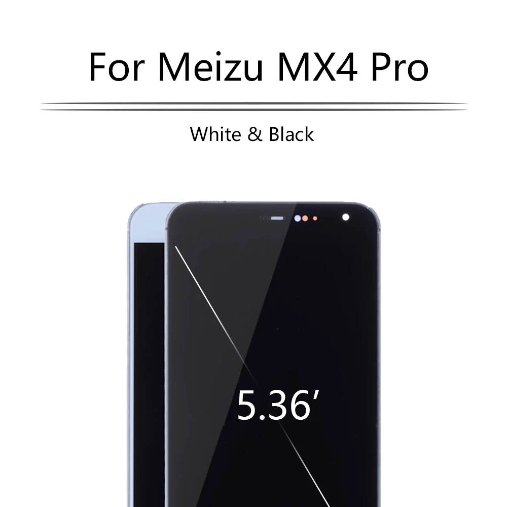 ЖК дисплей 5 дюйма для Meizu MX4 Pro сенсорная панель дигитайзер в сборе Замена