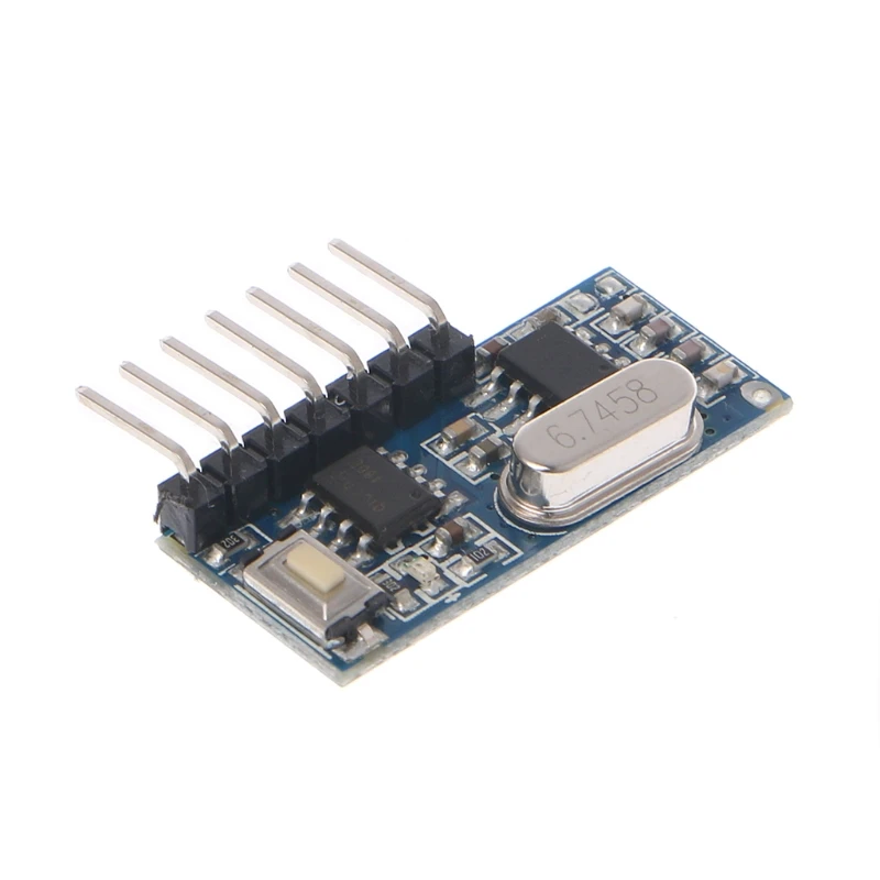 433mhz RF Receiver Learning Code Decoder Module Wireless 4 Channel output Diy kit For Remote Control 1527 encoding W315 | Обустройство