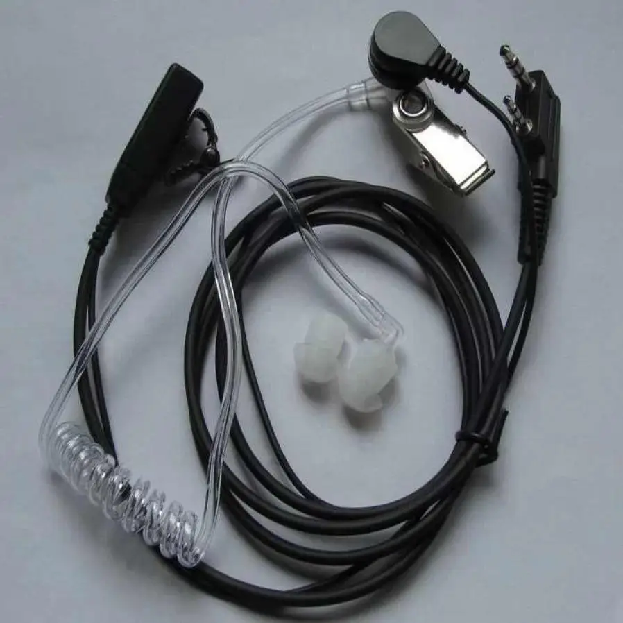 CEL Интерком 2 Pin гарнитура Mic Covert Акустическая трубка наушник для радио