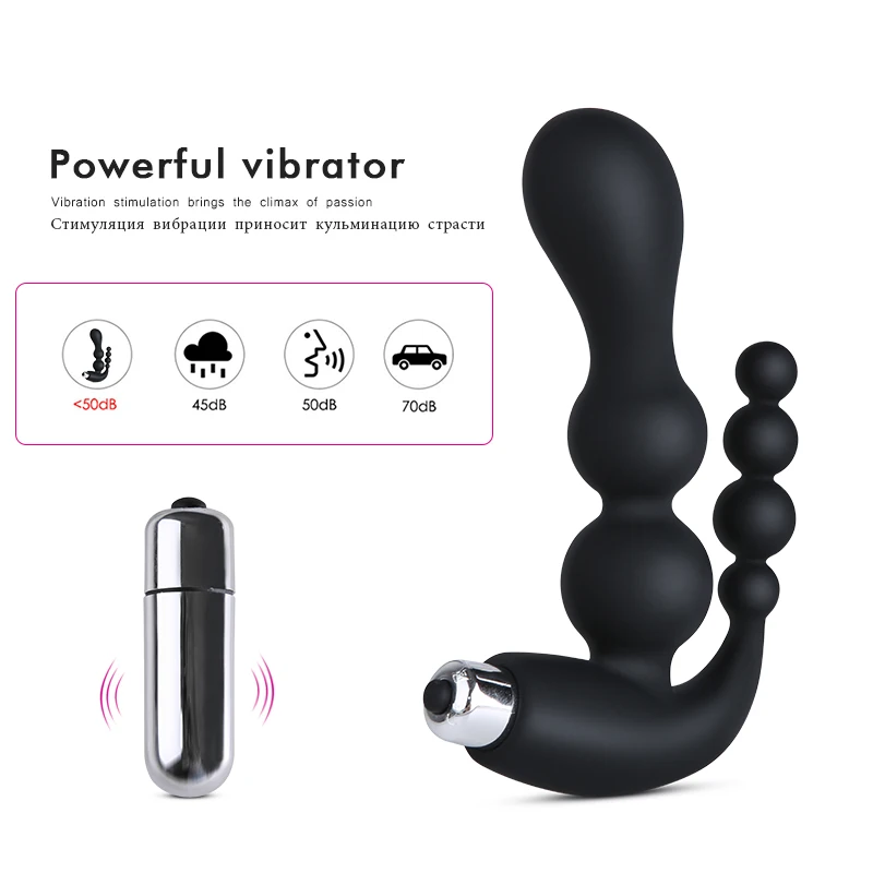 Анальный Вибратор Анальная пробка анальные секс-игрушки для женщин и мужчин пары