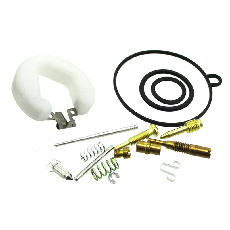 PZ19 Carb Запчасти 19 мм карбюратор Ремонт Ремонтный комплект для 50cc 70cc 90cc 110cc двигателя Пит Байк ATV Quad 4 Wheeler Мотоцикл
