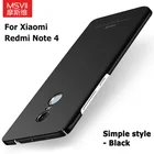 Роскошный чехол MSVII для Xiaomi redmi note 4 prime, 100% оригинал, Жесткий Чехол из поликарбоната с эффектом потертости для Xiaomi redmi note4 pro, чехлы 5,5 дюйма