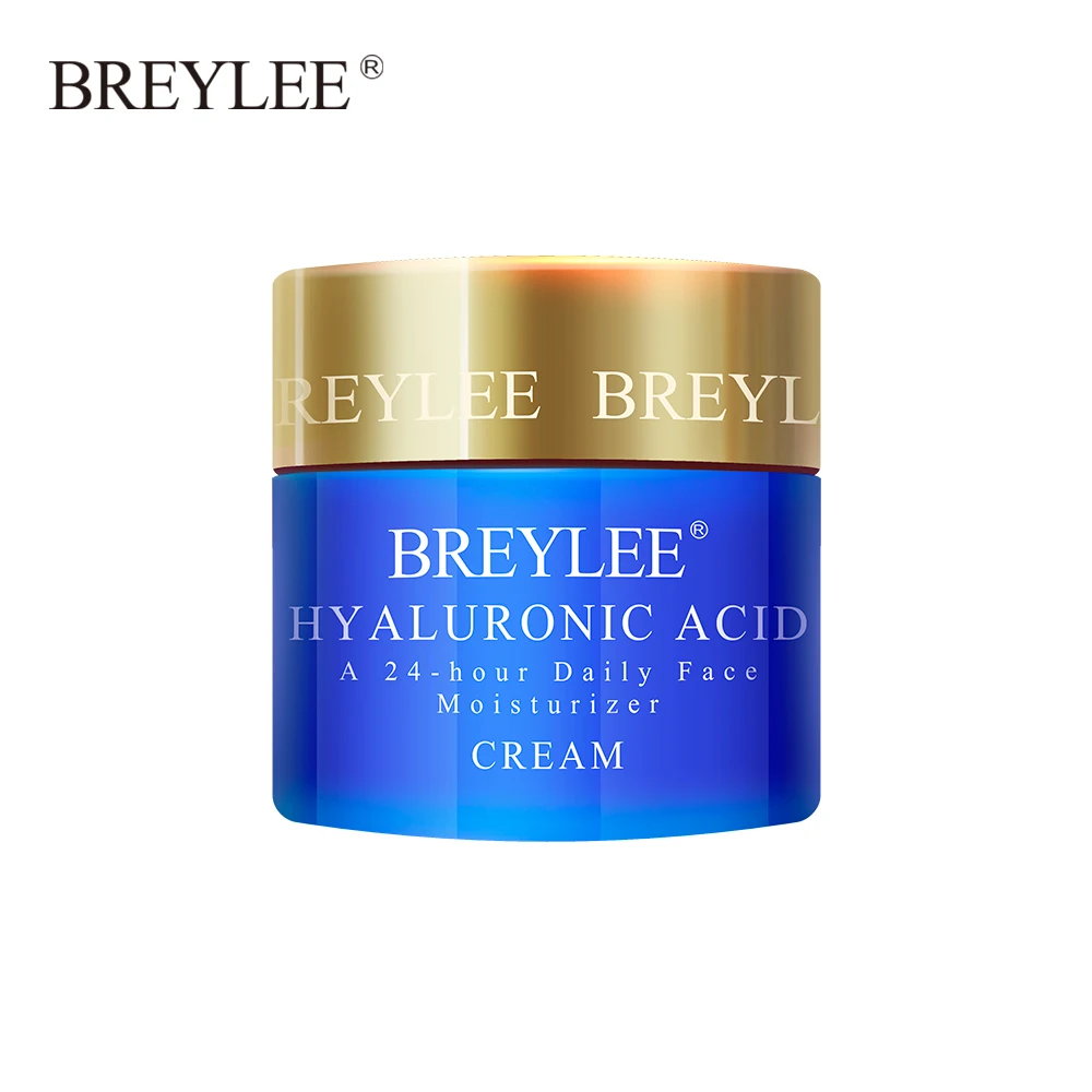 Breylee Гиалуроновая кислота увлажнитель для лица крем 40g для дорогих отбеливающий уход за кожей лица 24 часа в сутки на каждый день, для лечения прыщей, крем для лица - Цвет: Hyaluronic Acid