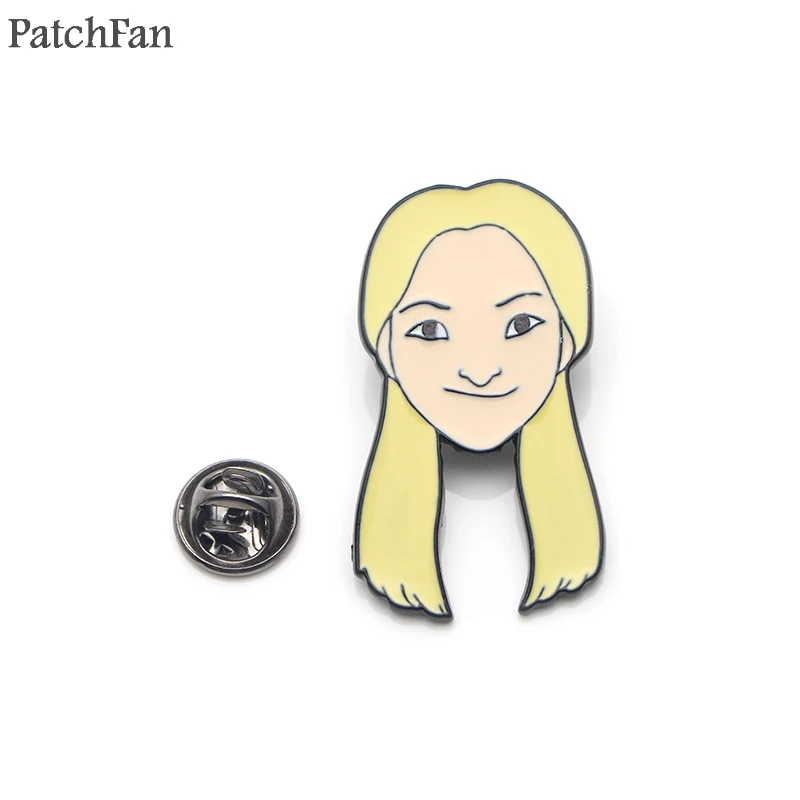 Patchfan друзья ТВ шоу центральный Перк цинковый галстук забавные булавки броши для рюкзака, одежды для мужчин и женщин Декоративные значки медали A1466