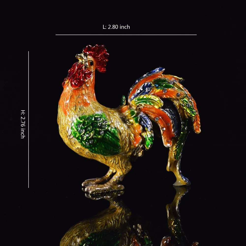 QIFU Новое поступление цветная форма петуха фигурки для домашнего декора|figurine|figurine