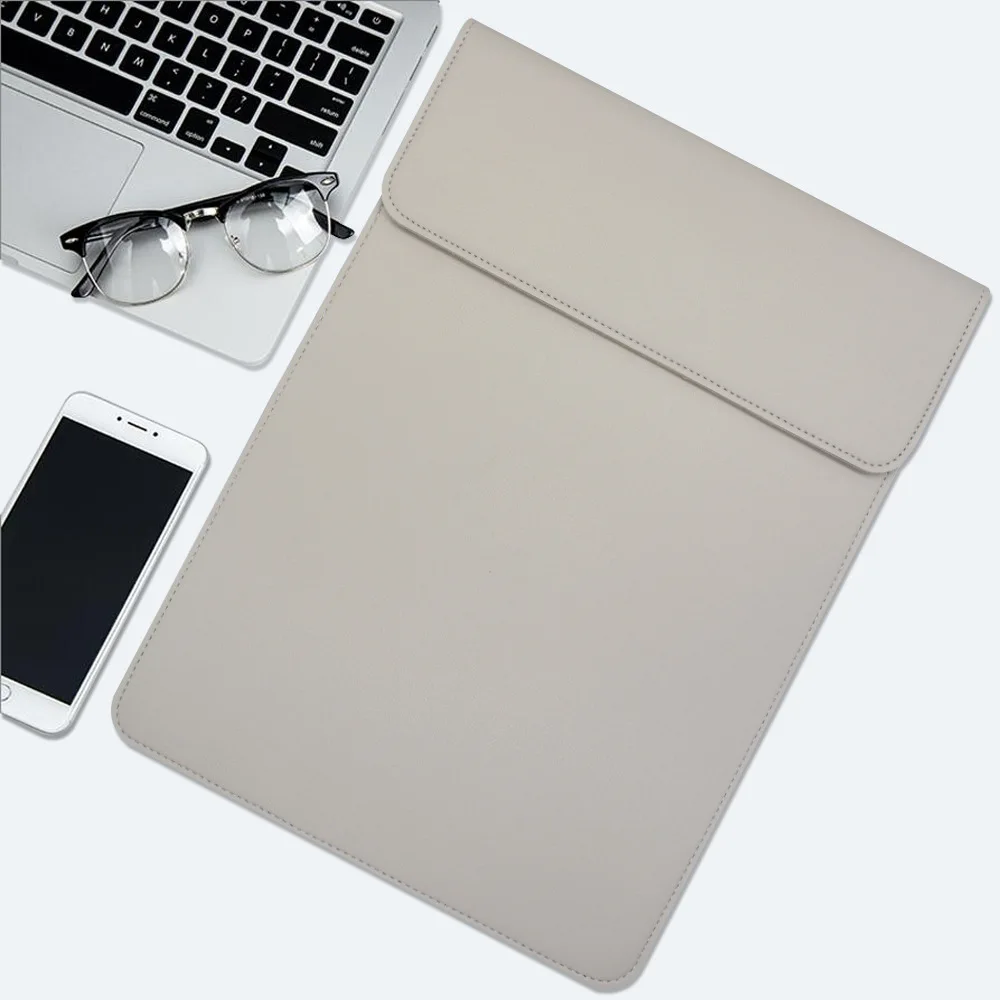 Переносная сумка для ноутбука из ПУ кожи Macbook Air Pro 11 12 13 15 Retina 6 дюйма чехол