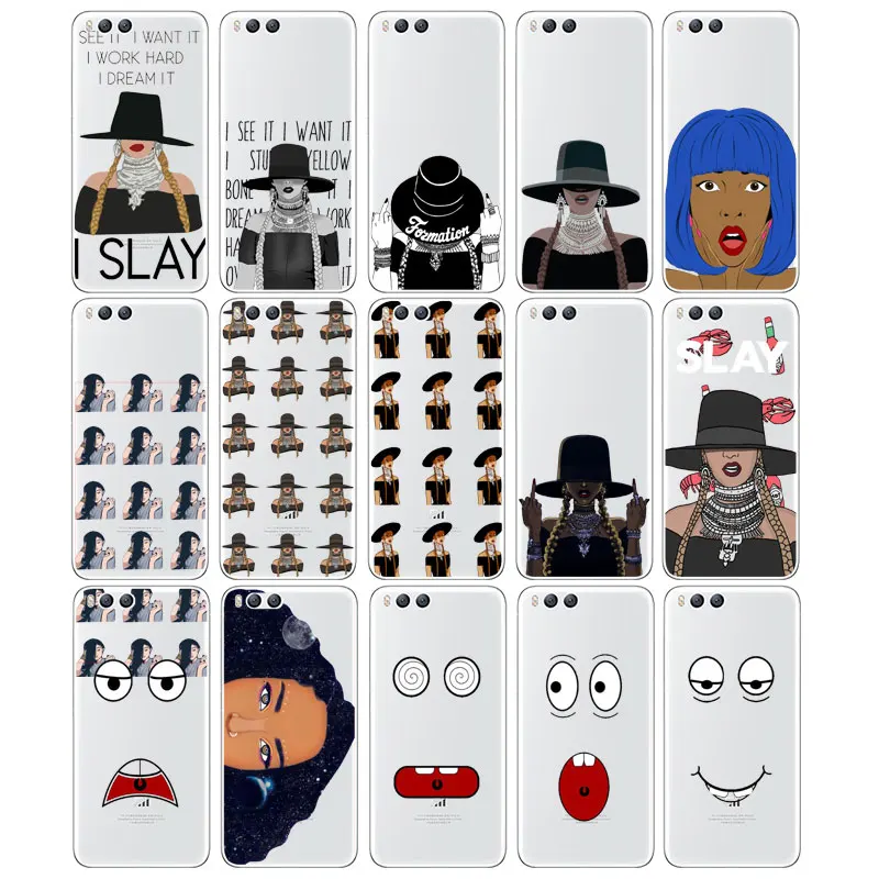 DREAMFOX L012 I Slay поп-музыки Мягкий силиконовый чехол из ТПУ Для Сяо mi Note 2 3 4 5 6 8 SE M5 4C 4S 5C