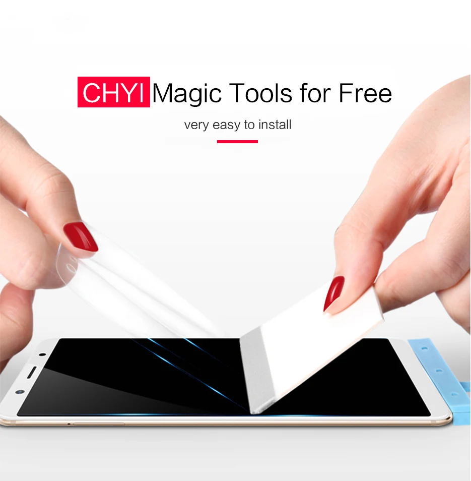 CHYI 3D изогнутая пленка для iphone XS Max Защита экрана для iphone 11 Pro Max 6 7 8 plus нано Гидрогелевая пленка не закаленное стекло