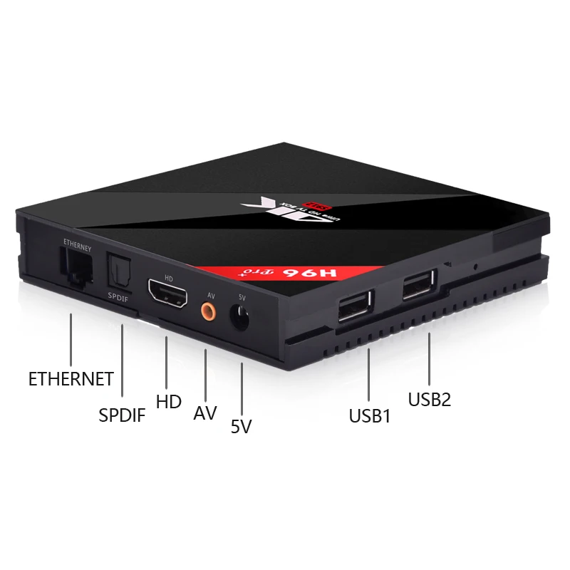 Android TV Box H96 Pro Plus 7 1 3 Гб/32 ГБ телеприставка Smart Amlogic S912 Восьмиядерный 4 K медиаплеер 2