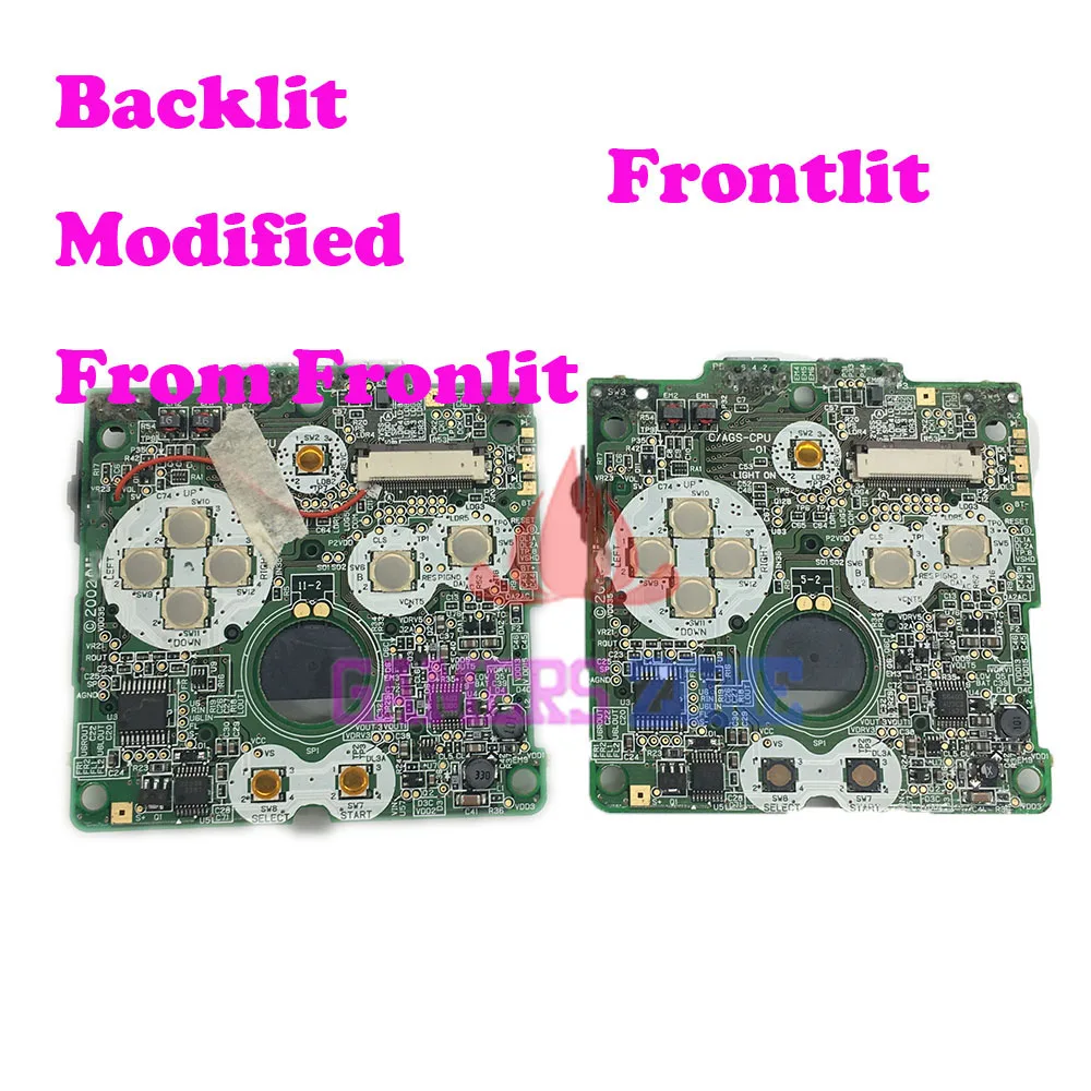 5 шт. используется для Gameboy Advance SP консоли с подсветкой сетчатый GBA АГС 101 001