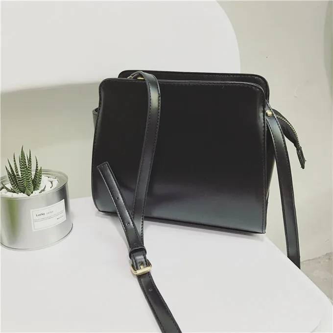 Black AIMIYOUNG сумки через плечо для женщин лоток для курьерских сумок сумки на плечо женские кожаные сумки Bolsa женские сумки Mujer - Цвет: Black