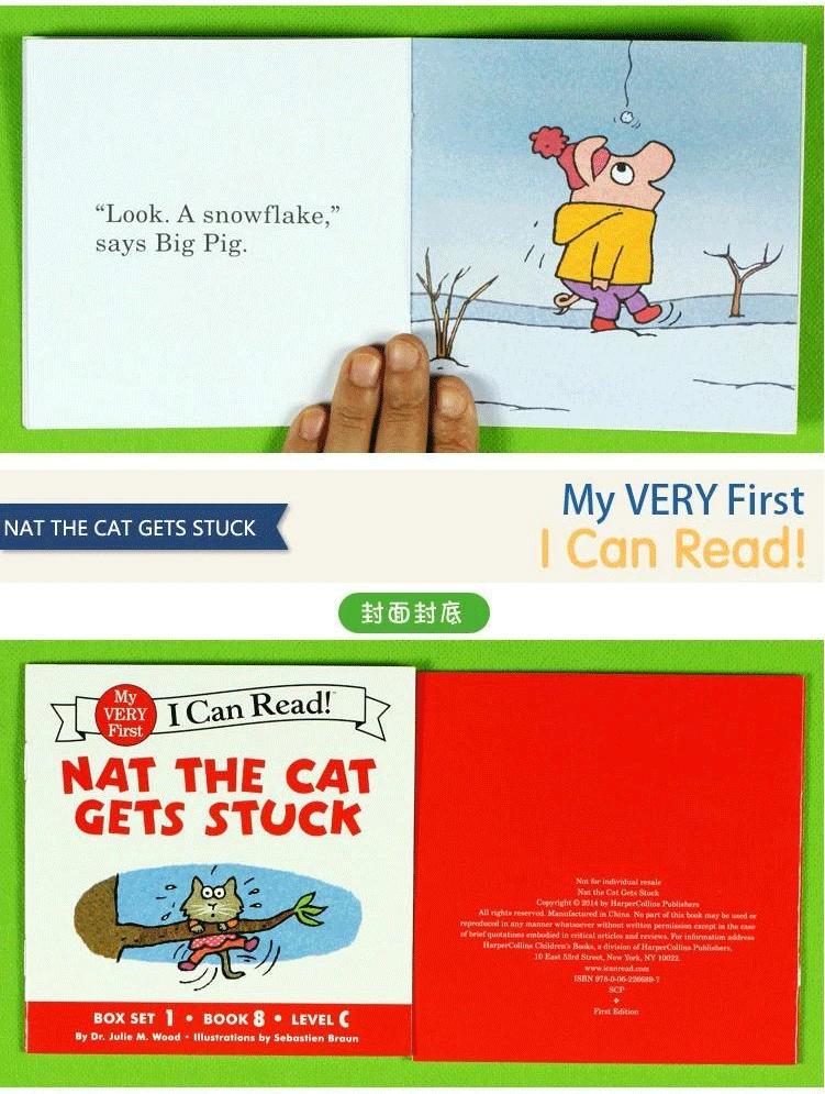 12 книг/набор я могу читать Phonics BIG PIG моя самая первая книга с картинками английская книга для детей Младенческая Детская Подарочная карманная книга рассказов
