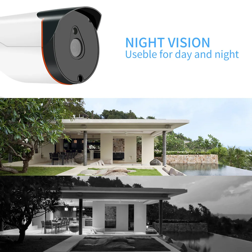 Vstarcam 1080 P ip камера POE IP66 Водонепроницаемая bullet для наружного наблюдения IR ночного