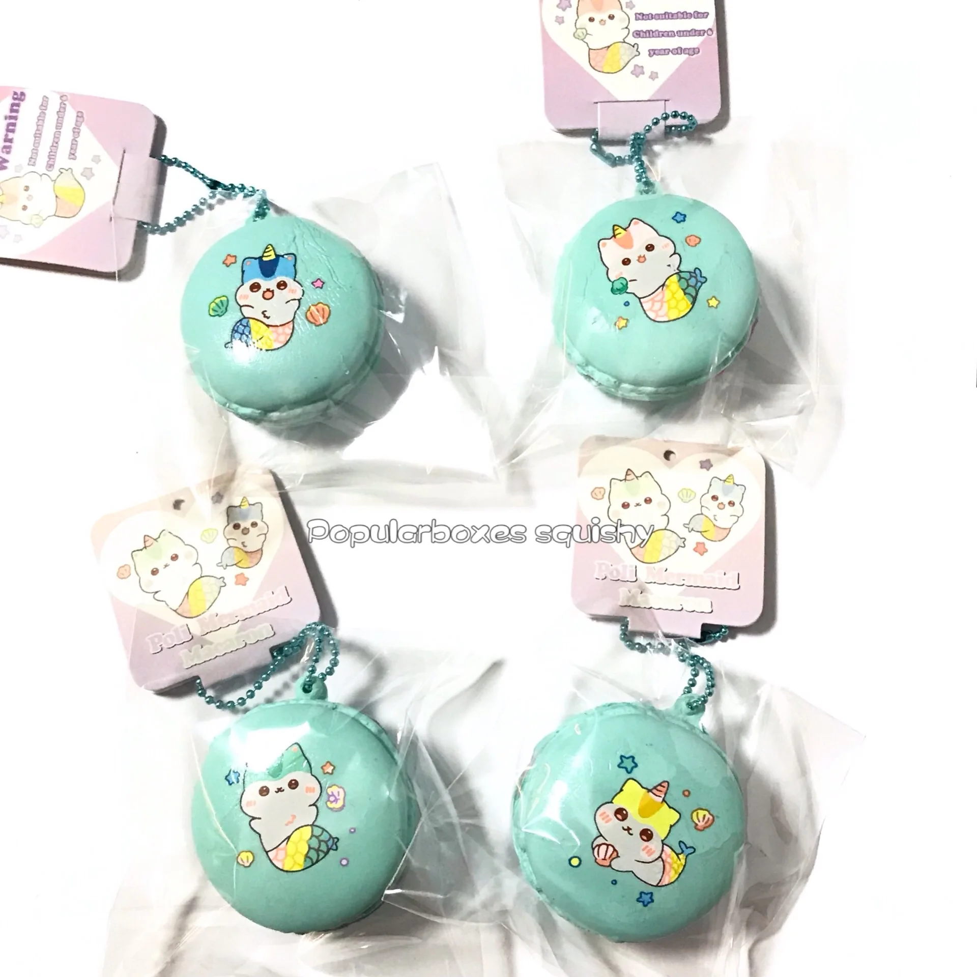 Pipularboxes poli Русалка Желтый Зеленый Фиолетовый и розовый Macaron медленно растет |