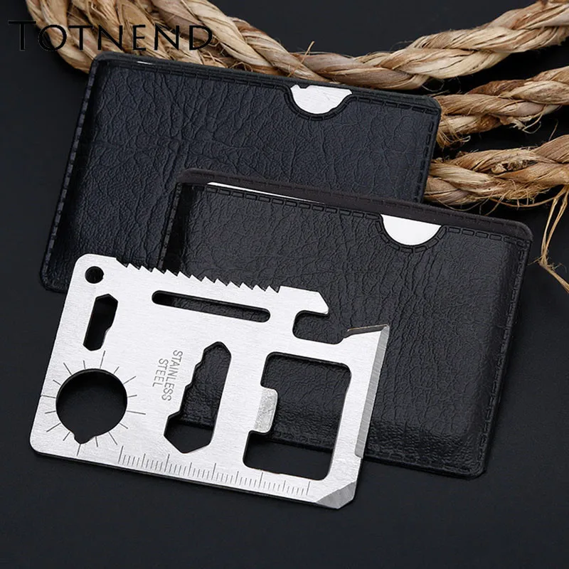 Многофункциональный спасательный нож с одним зубцом и двойным для карт уличный