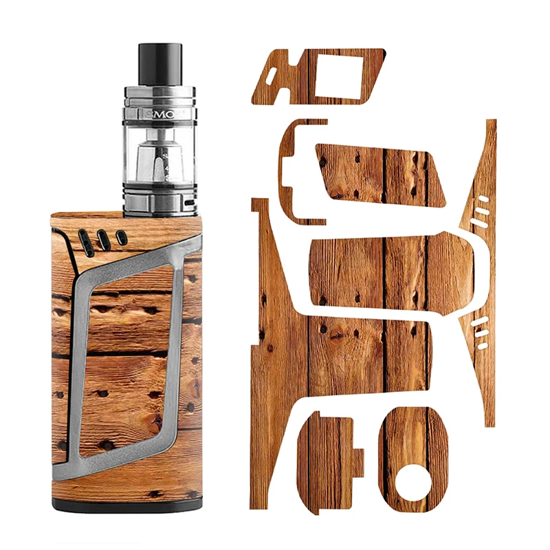 Чехол с дизайном под дерево для Smok Alien 220 Обложка W комплект наклеек 0003|Наклейки| |