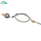 Иезавель 44 см расширить трубки газовая плита адаптер горелки Открытый Отдых пропан цилиндры Tank переходник для газовой горелки адаптер газовый