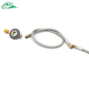 Иезавель 44 см расширить трубки газовая плита адаптер горелки Открытый Отдых пропан цилиндры Tank переходник для газовой горелки адаптер газовый