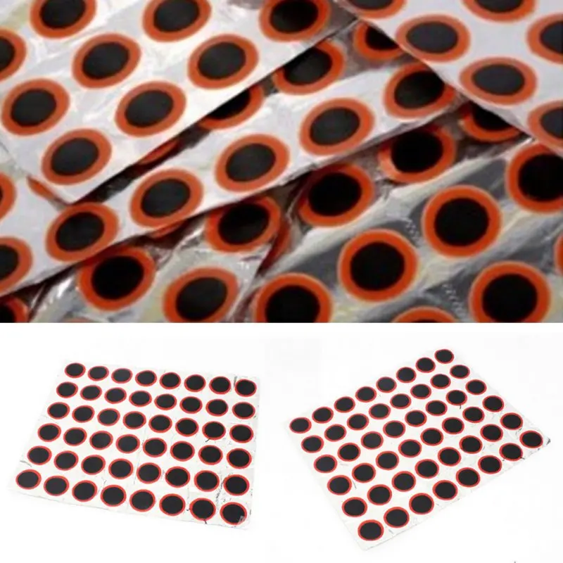 Универсальные резиновые патчи для уличных велосипедных шин 48 шт./лот клей