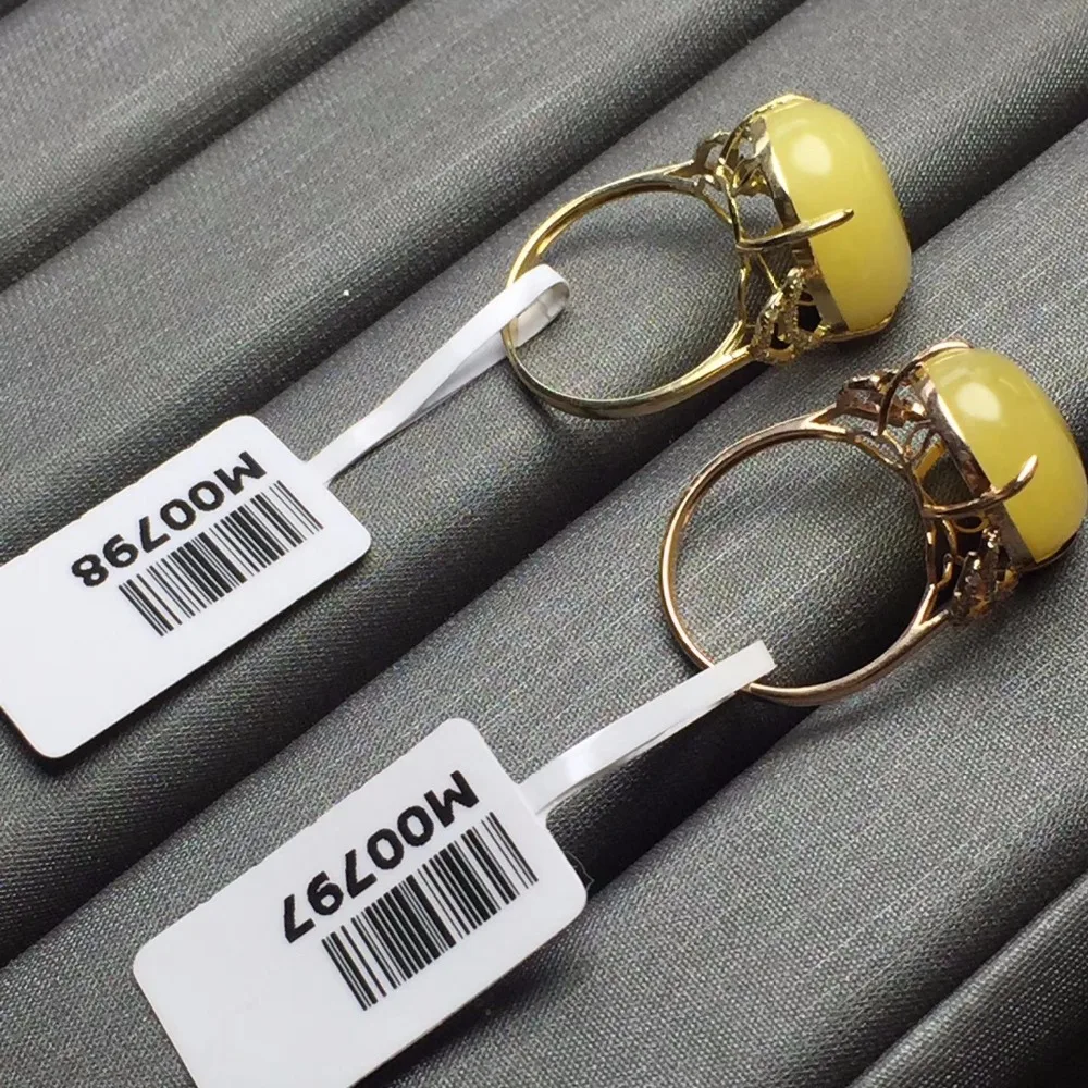 Изящные Ювелирные изделия из настоящего 18 каратного розового золота AU750 100%