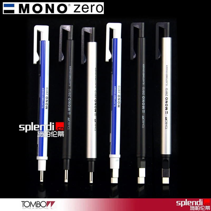 Ультратонкий резиновый карандаш TOMBOW mono Zero идеальные детали для