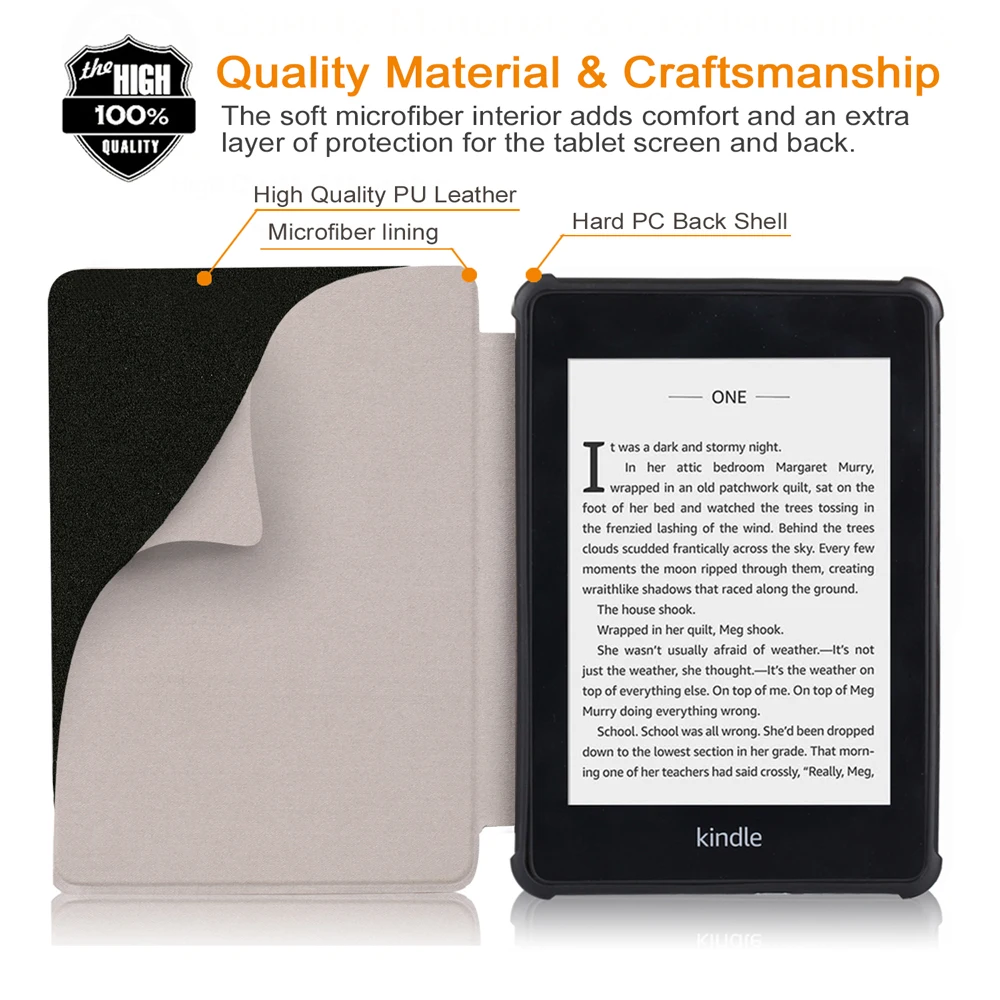 Slim Case for Amazon Kindle Paperwhite 4 10th Generation Cover Funda New 2018 Released | Компьютеры и офис