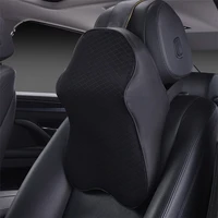1 pcs space cotton breathable car headrest seat head neck rest massage memory foam cushion neck guard protection rest pillows