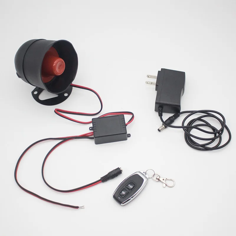 KTNNKG Remote Control Alarm Siren Horn Ideal for Home Security Protection System Warehouse Factory School Garage Hotel | Обустройство