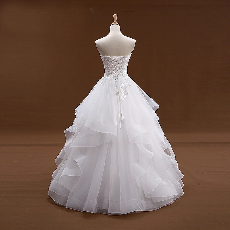 

strapless sweetheart wedding gowns dresses vestido de noiva plus size custom make free shipping