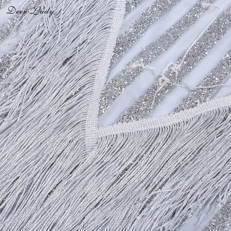 Женское вечернее платье с оленем 2019 открытыми плечами облегающее белое