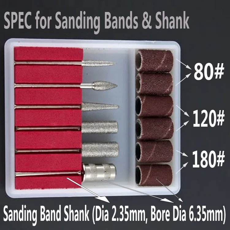 500 шт. шлифовальных лент Шлифовальные рукава барабанные сендеры буровые долота