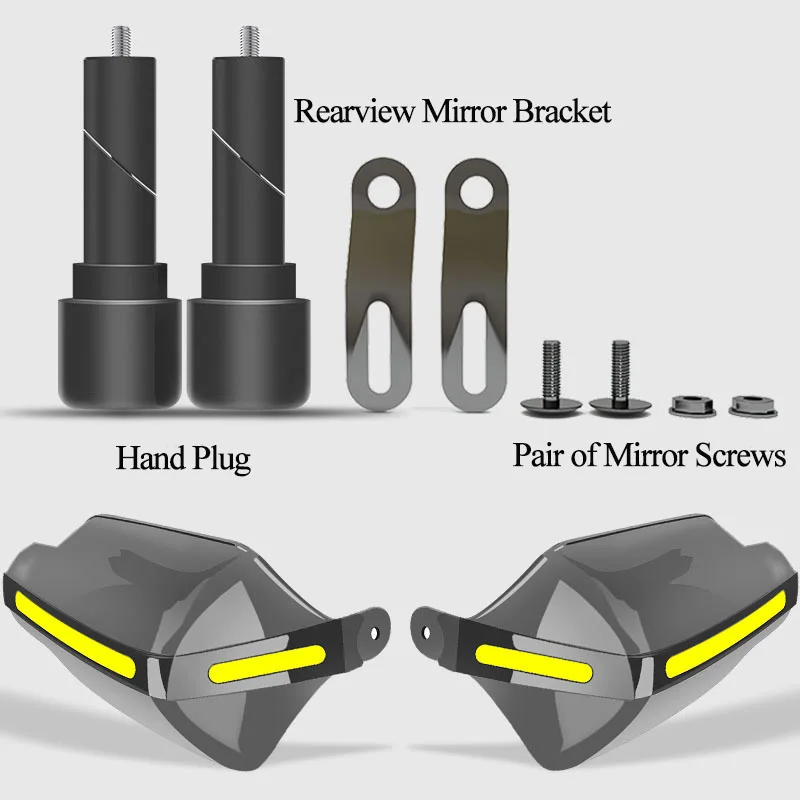 А-мотоцикл лобовое стекло непромокаемый PC материал ручной защитный кожух