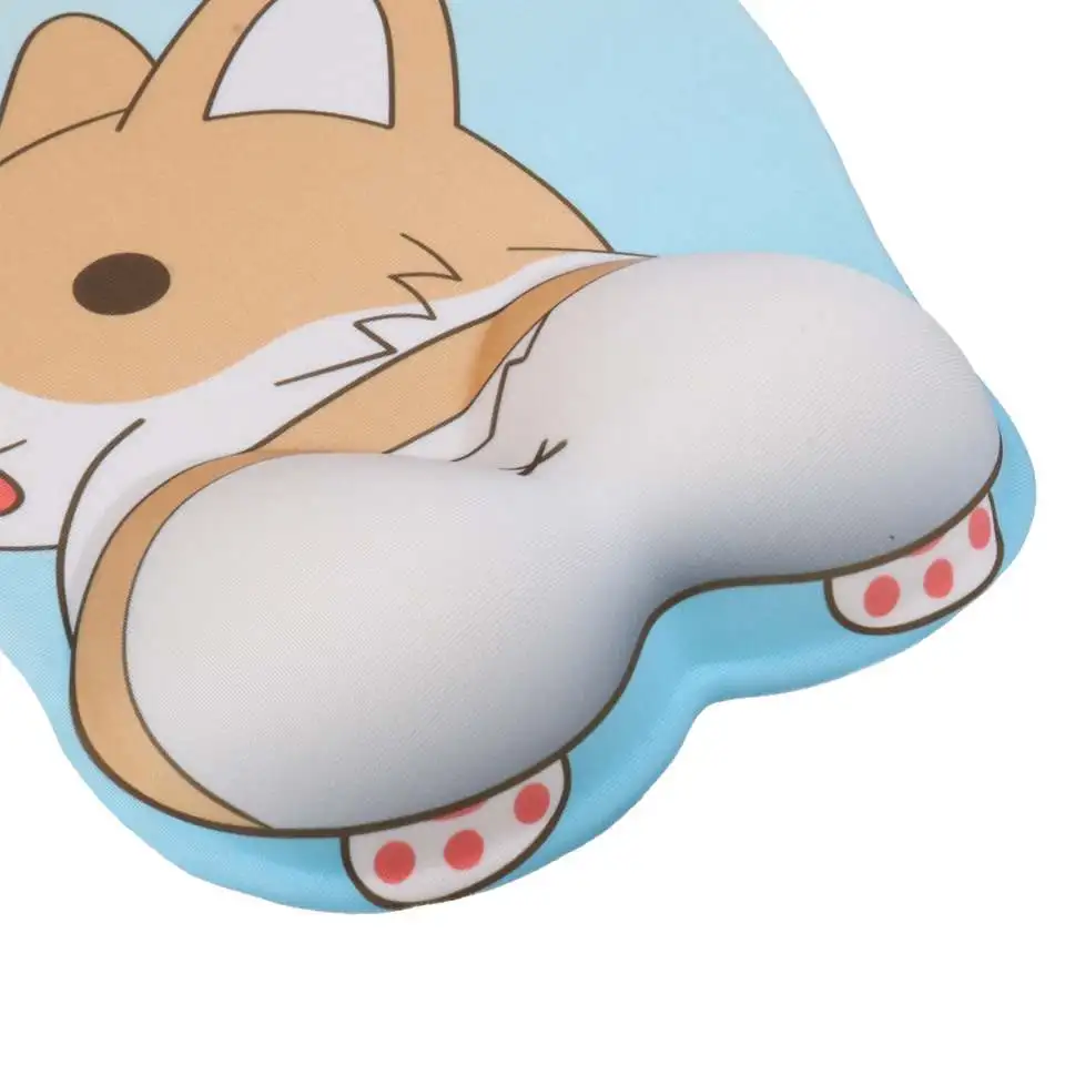 Защитный коврик для мыши на запястье милый нескользящий Силиконовый гелевый с