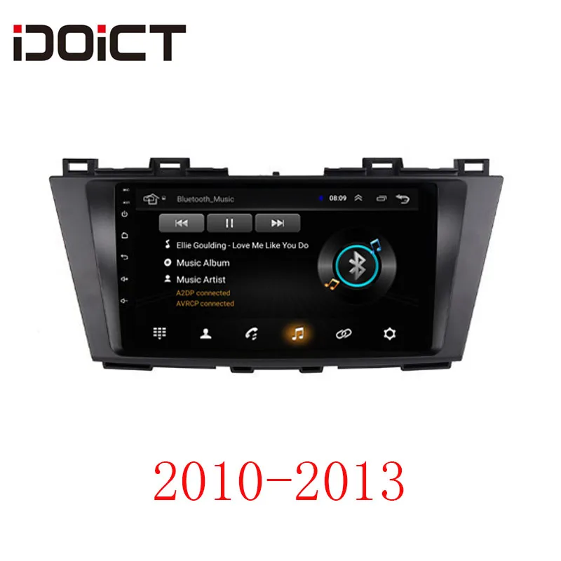 2010-2013 IDOICT Android 8,1 dvd-плеер для автомобиля gps навигация Мультимедиа для Mazda 5 Радио 2005-2010 2010-2013 стерео wifi - Цвет: 2010-2013