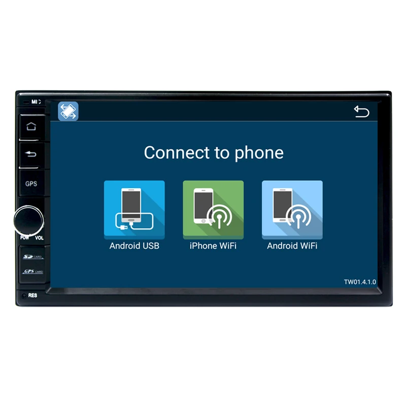 Универсальный 2 din GPS автомобильный dvd плеер радио Android 8 1 Wifi Bluetooth навигация